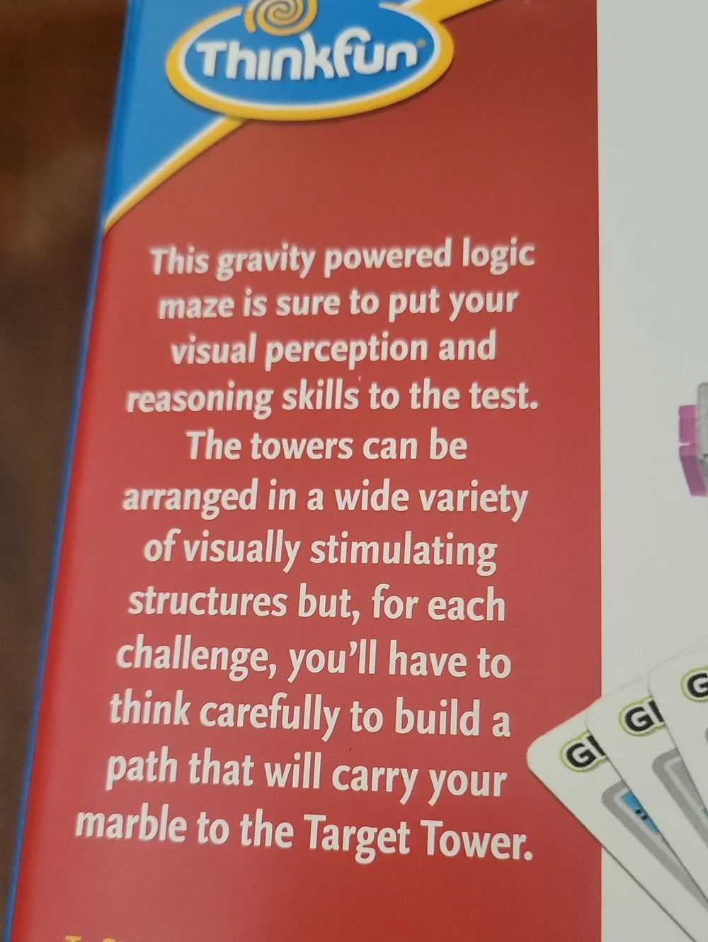 Think! challenging marble